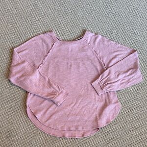 Pilcro Dusty Pink Knit Top